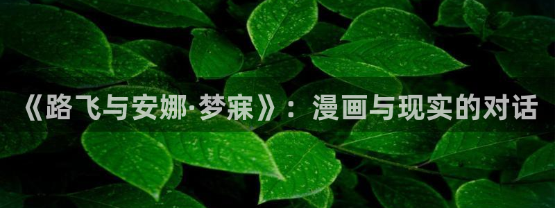 omofun最新纯净版：《路飞与安娜·梦寐》：漫画与现实的对话
